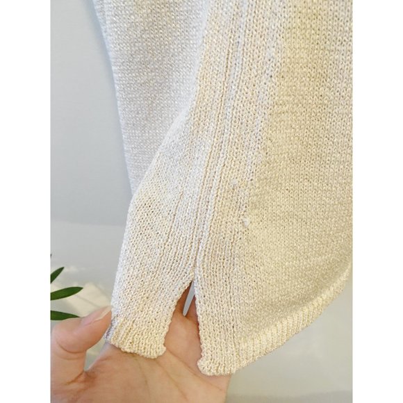 SOLD Massimo Dutti Knit Open Back Criss-cross Tank - Picture 5 of 6